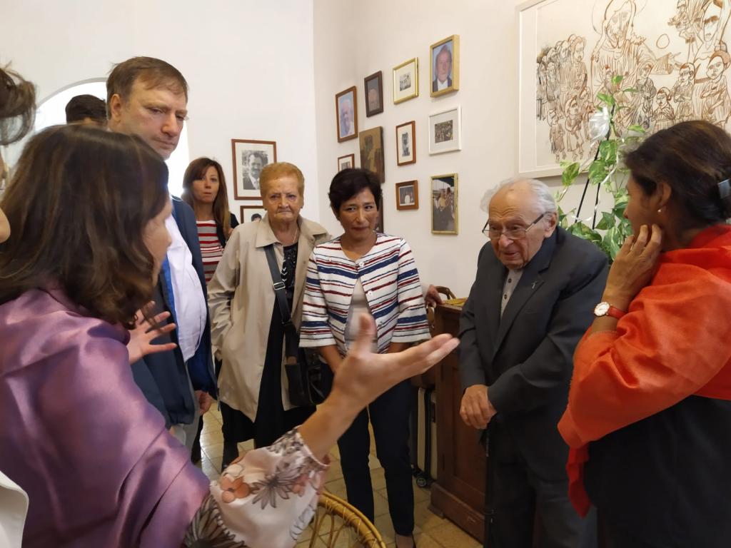 A Primavalle, per la festa de Sant Francesc, la visita de Gustavo Gutiérrez, teòleg i amic dels pobres